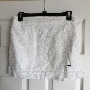 Lace Mini Skirt